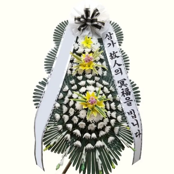 근조3단 고급 근조화환 110,000원 당일배달